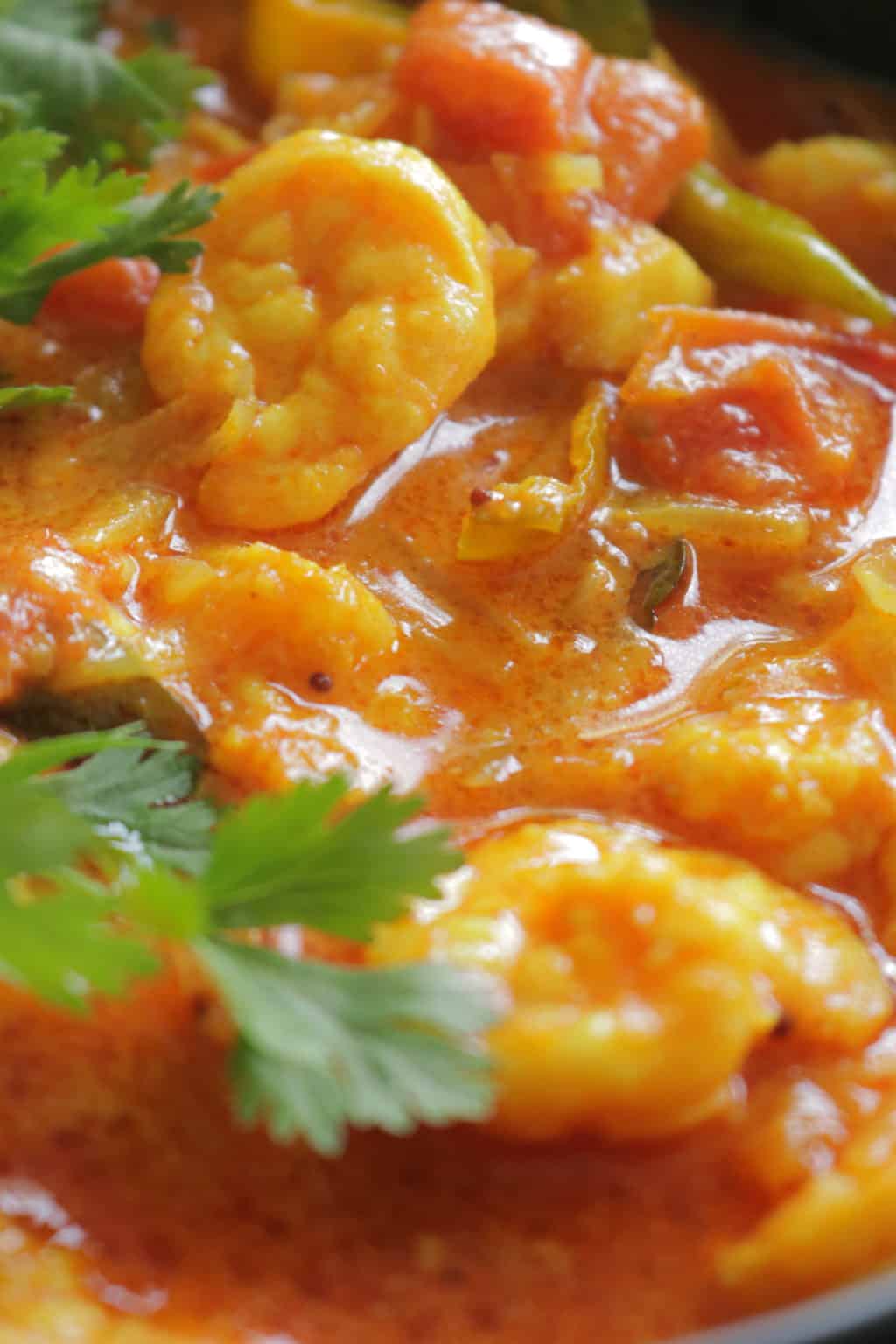 Malabar shrimp curry(prawn curry). - THE SEAFOOD BLOG