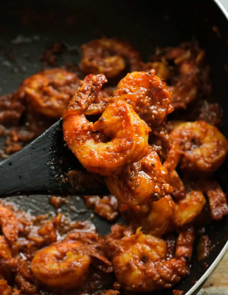 Spicy prawn masala curry(dry) - THE SEAFOOD BLOG