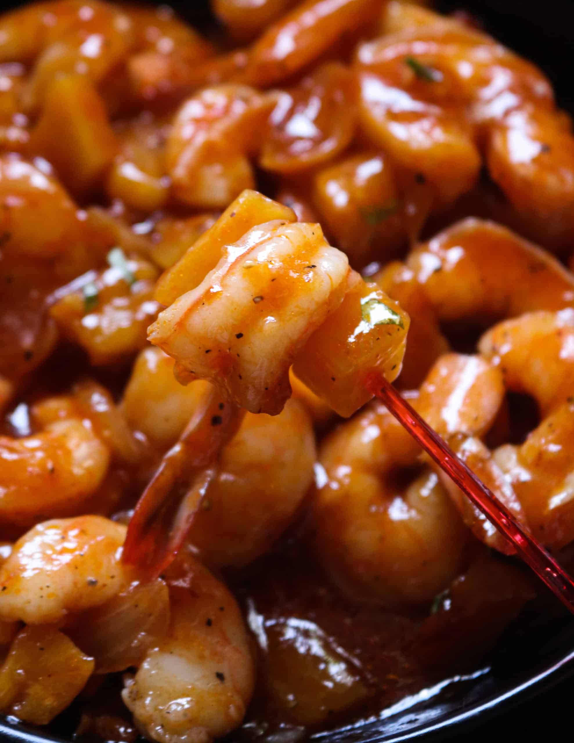 Sweet And Sour Shrimp With Pineapple The Seafood Blog