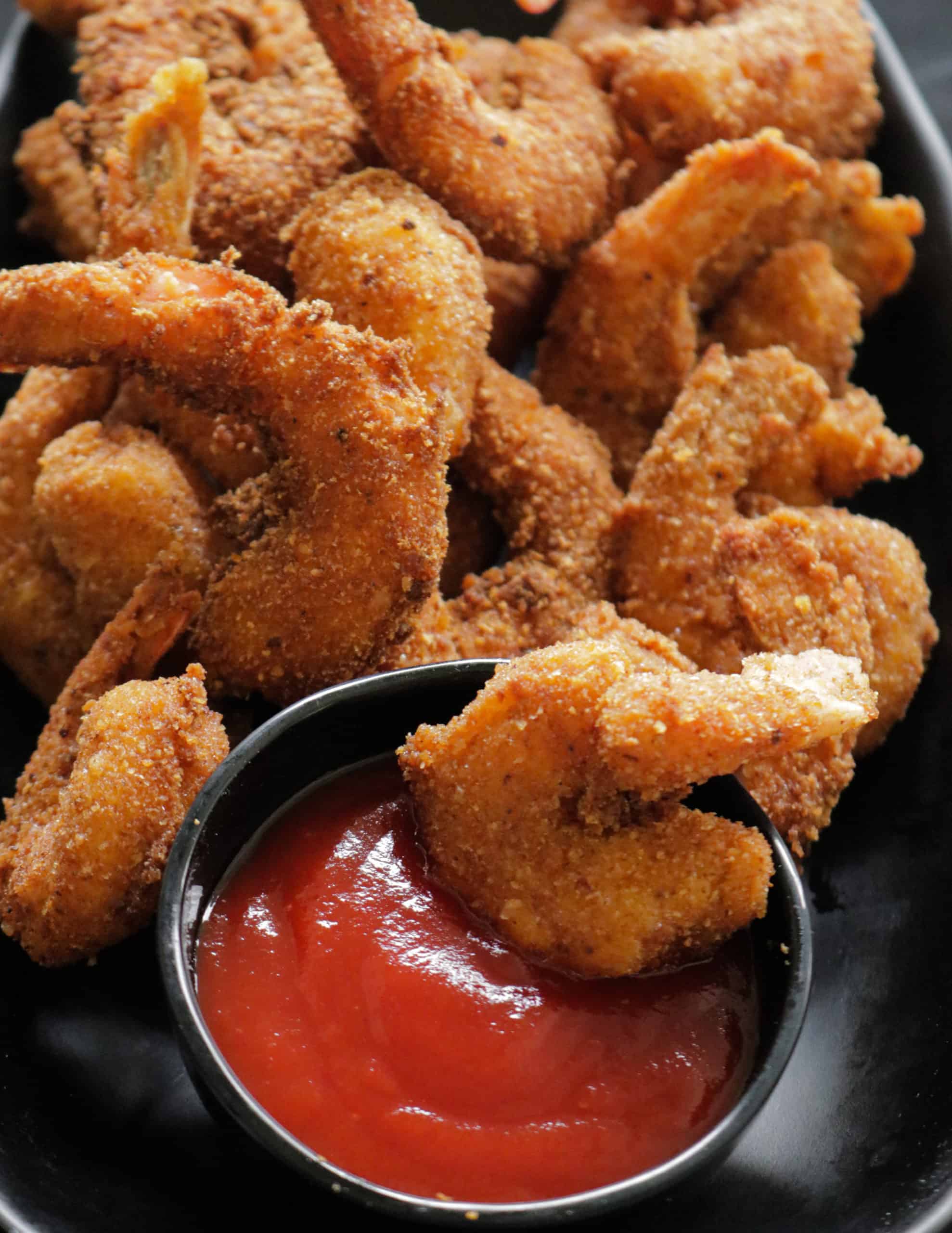 breaded shrimp(crispy fried shrimp). THE SEAFOOD BLOG